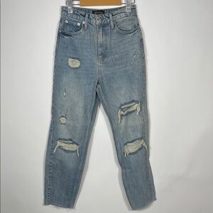 WHITE FOX Distressed Blue Jeans
